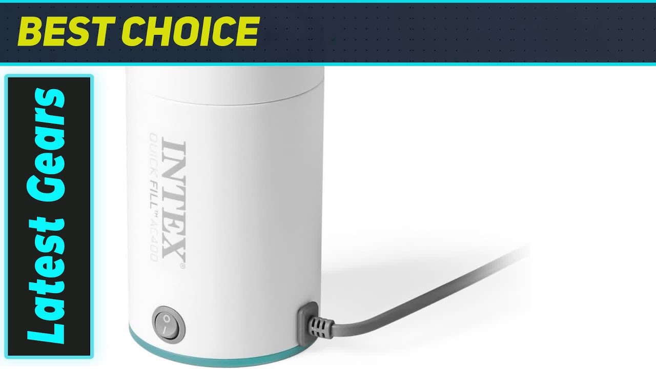 INTEX QuickFill: The Ultimate Inflation Solution