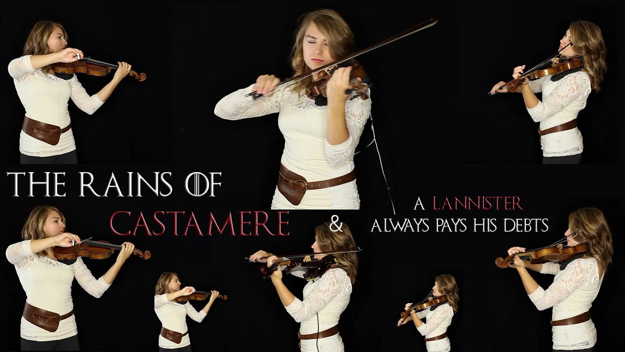 The Rains of Castamere and A Lannister Always Pays His Debts (Violins Cover) - Taylor Davis