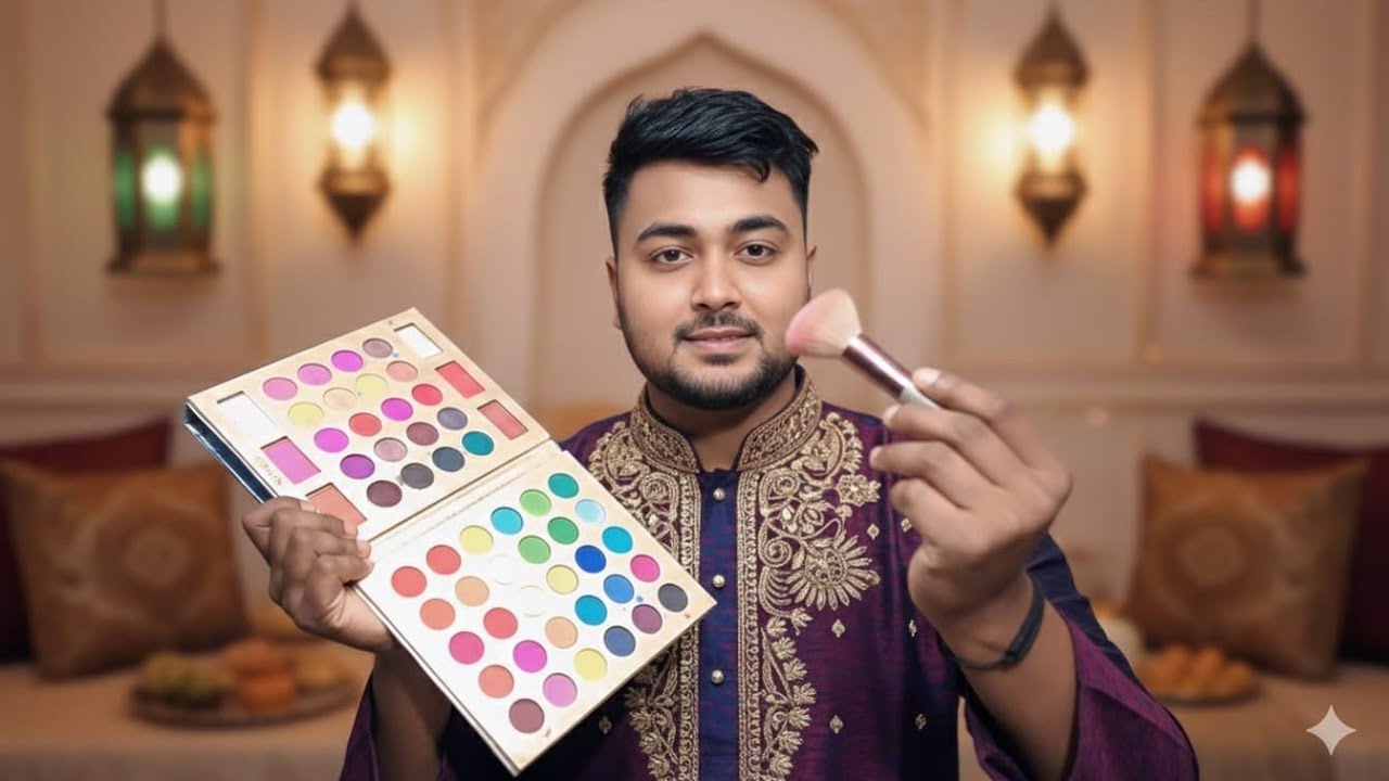 ASMR Doing Your Eid Makeup 💄✨