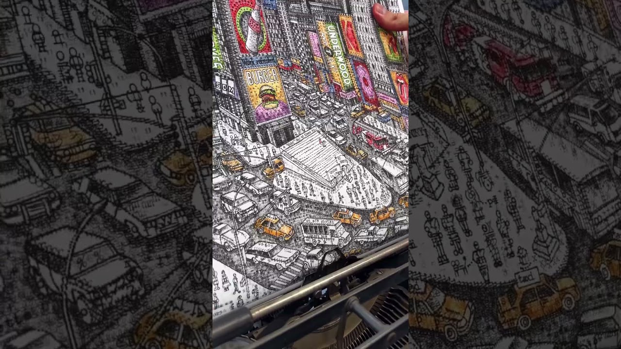 &iexcl;Arte incre&iacute;ble hecho a m&aacute;quina! 🤯🌆
