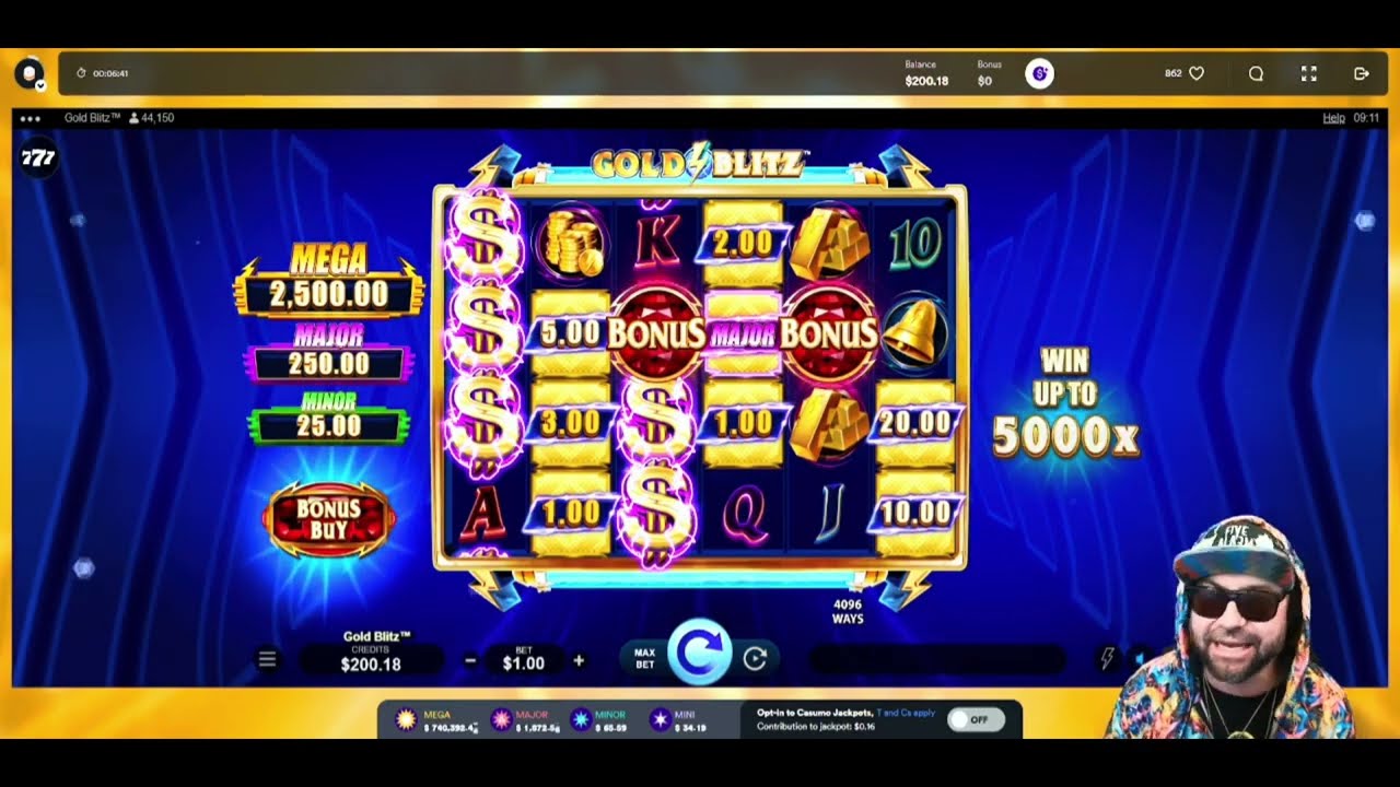 GOLD BLITZ SLOT ▶️ BONUS ROUNDS FOR  THE WIN
