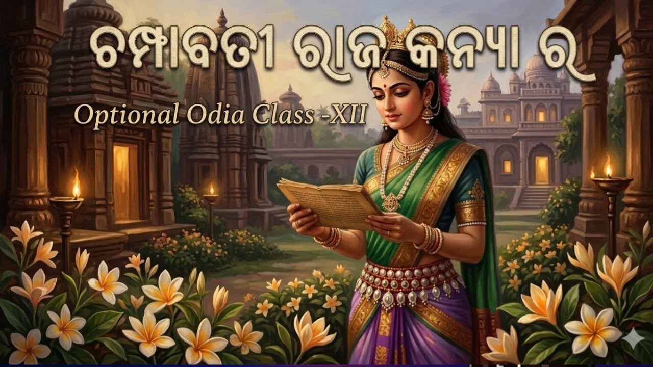 ଚମ୍ପାବତୀ ରାଜକନ୍ୟାର | OPTIONAL ODIA CLASS XII