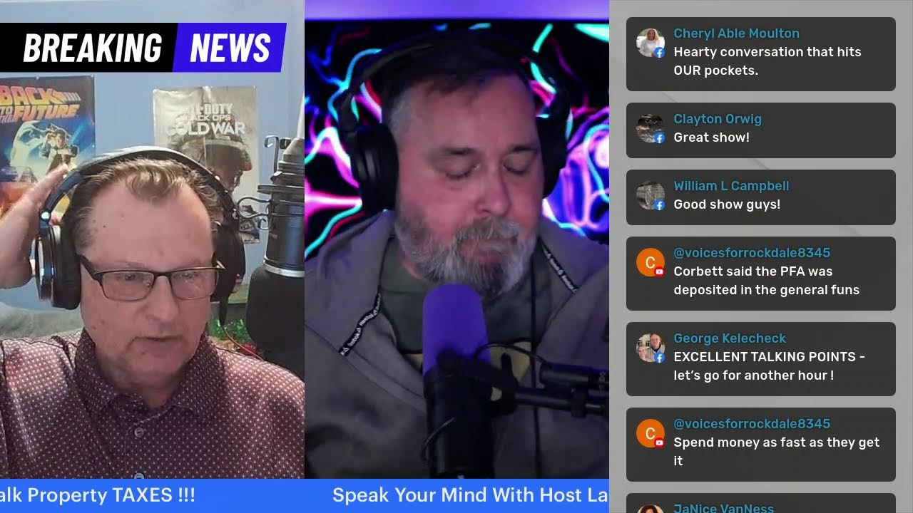 SPEAK YOUR MIND WITH LARRY COX