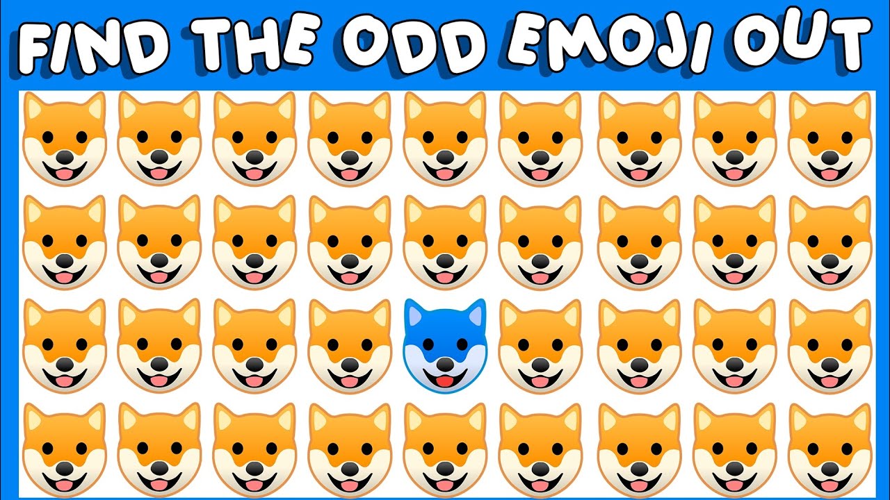 Find The ODD One Out #174 | HOW GOOD ARE YOUR EYES | Emoji Puzzle Quiz