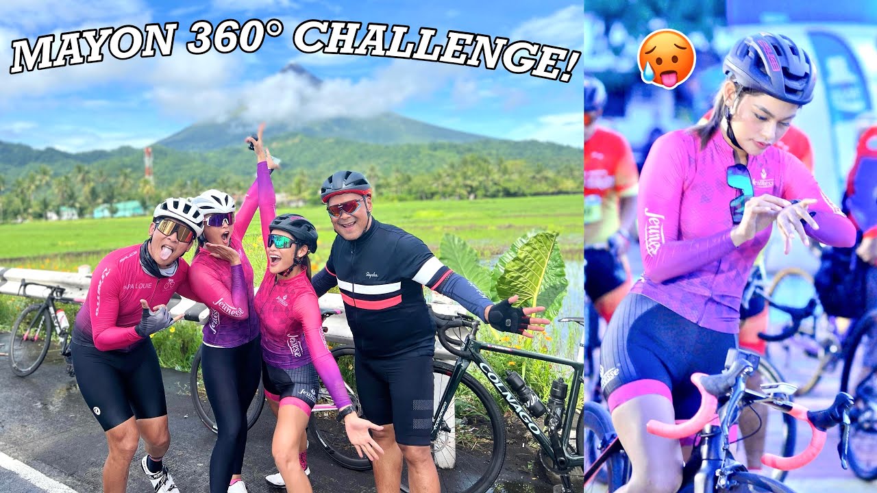MAYON 360° RIDE (PURO AHON) 🥵| FIRST TIME IN BICOL! by Aira Lopez