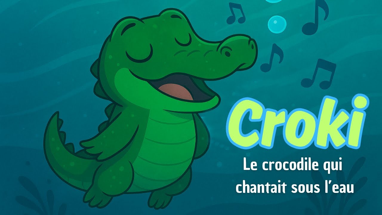 Croki, le crocodile qui chantait sous l’eau 🐊🎵| Histoire pour enfants