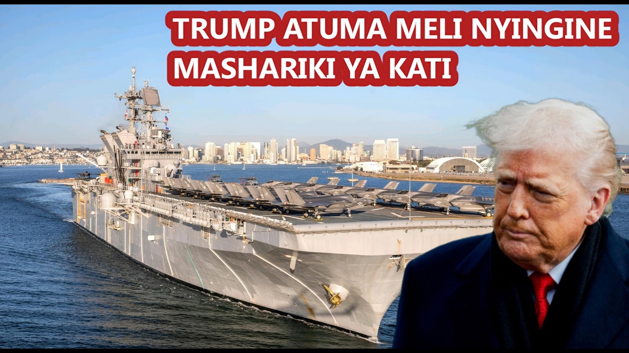 MAREKANI YATUMA MELI NA WANAJESHI 2,500 MASHARIKI YA KATI WAKATI VITA NA IRAN IKIINGIA WIKI YA TATU