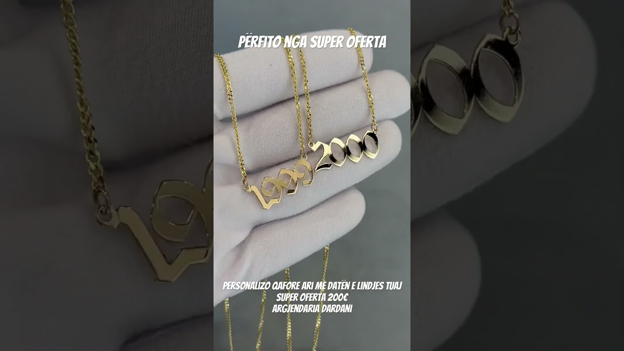 ⚜️ Personalizo Qafore Ari me Dat&euml;n e Lindjes tuaj!