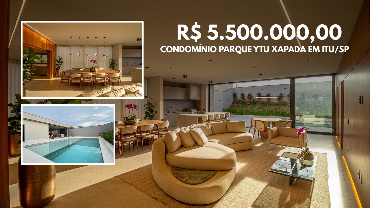 Casa à Venda Condomínio Xapada Parque Ytu - Itu/SP