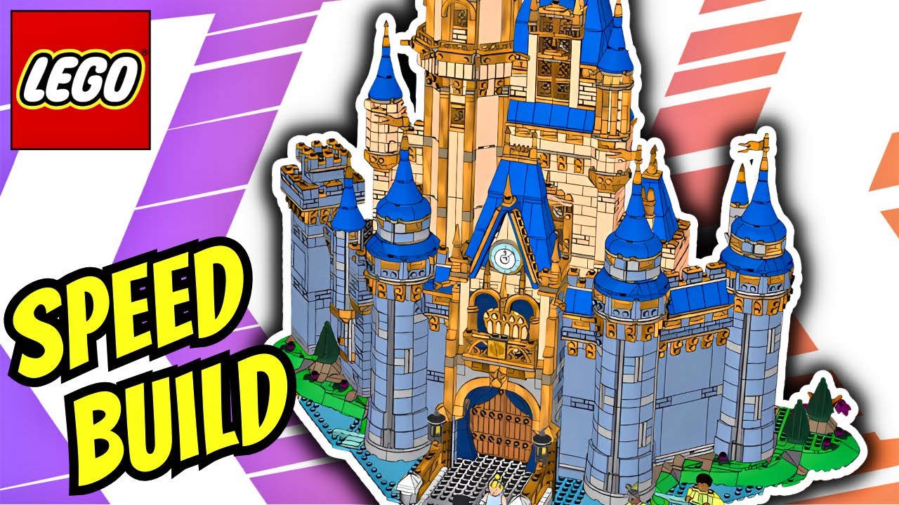 LEGO Disney Castle 43222 | Speed Build