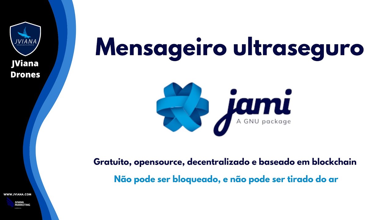 JAMI - APP de mensagem seguro, para tempos de censura