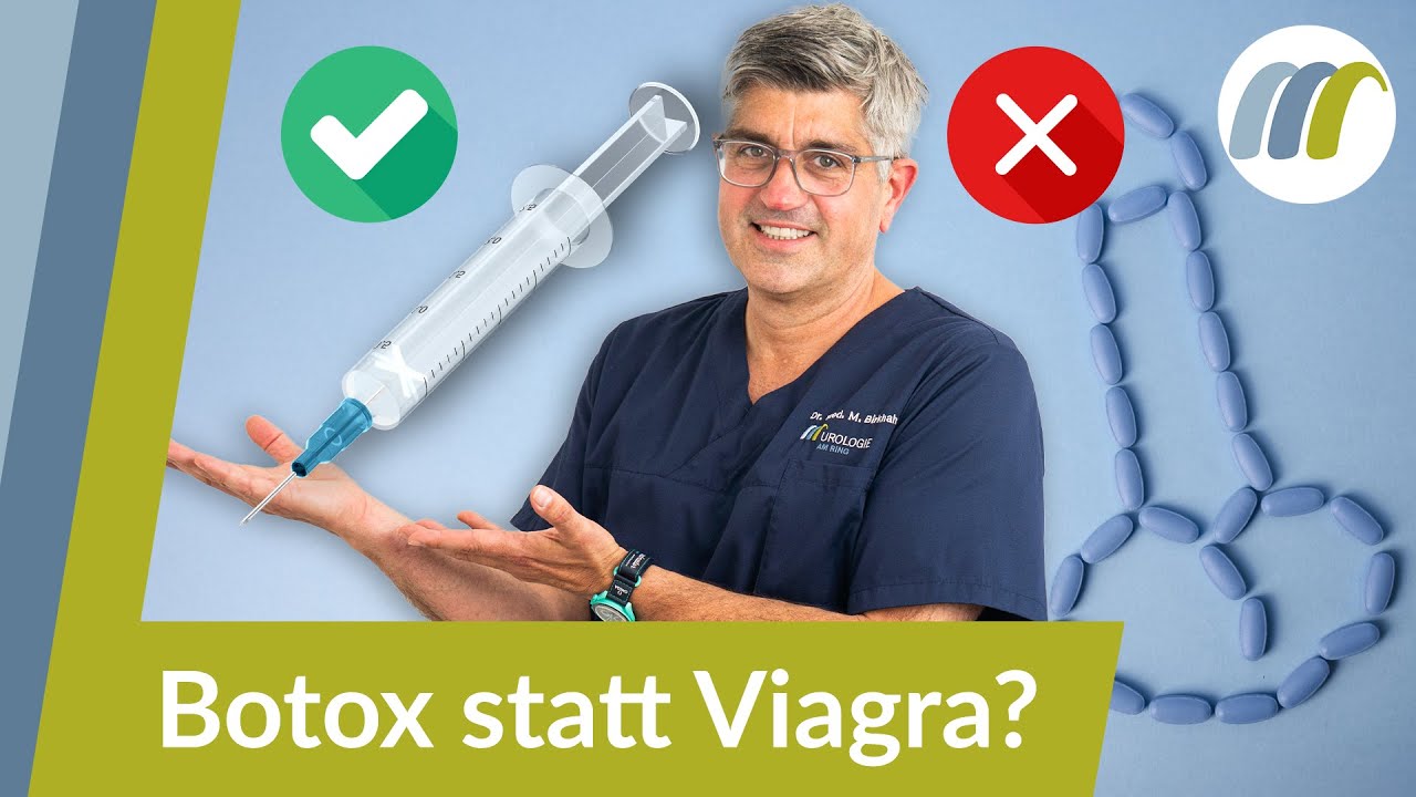 Neue Therapie bei Impotenz? So hilft Botox bei Erektionsstörung! | Urologie am Ring
