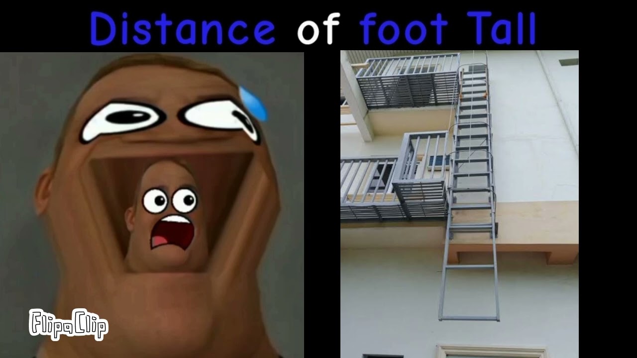 Mr incredible becoming scared meme (Distance of foot tall) | high