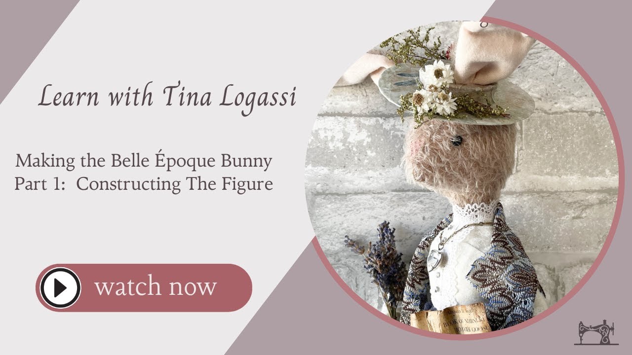 Belle Époque Bunny Making the Figure
