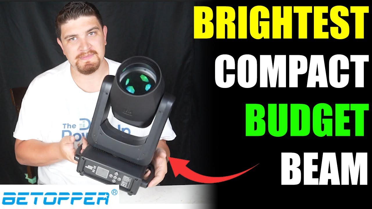 Small yet Mighty Mover - Betopper 9R 260W Osram Engine Beam (CLB260) | DJ Gear Review