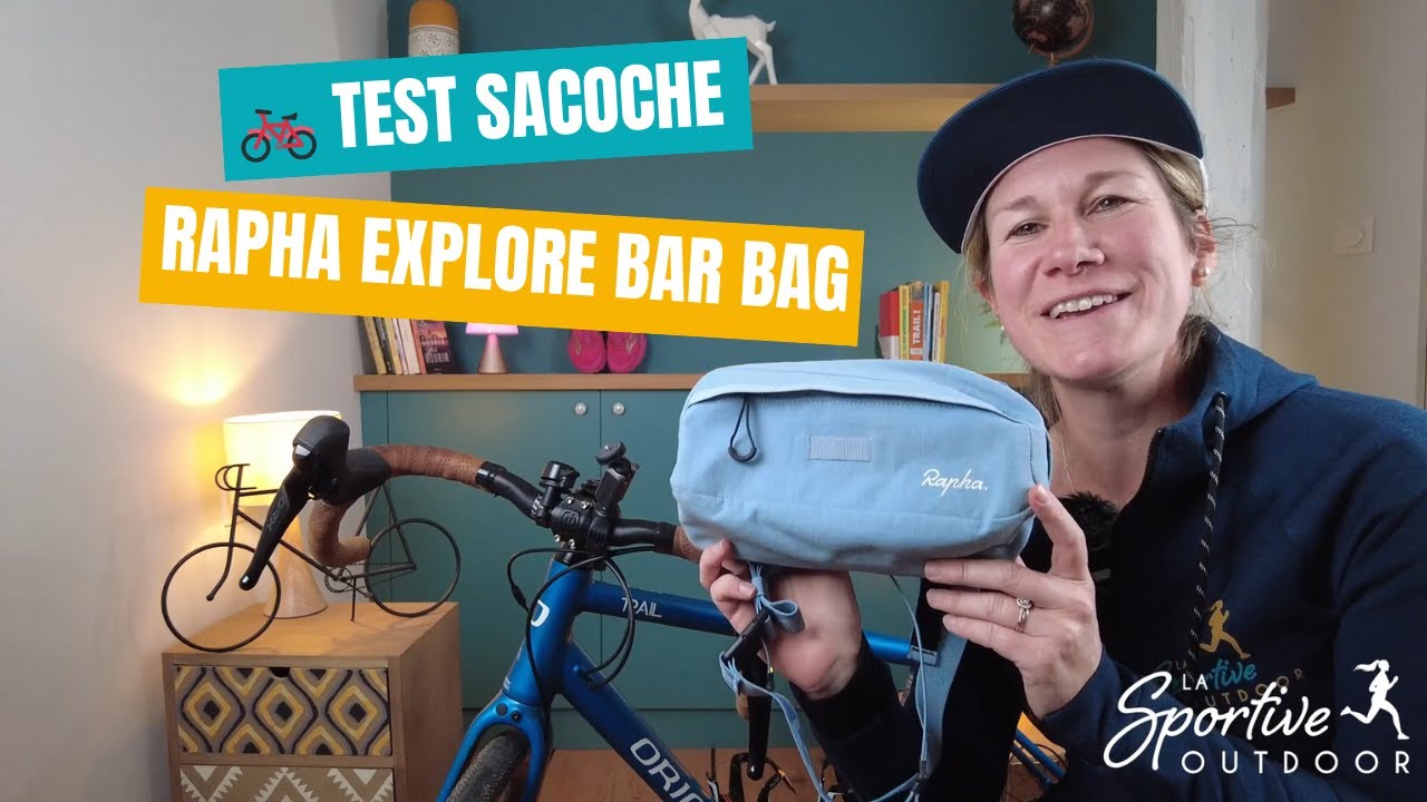 Test de la sacoche de guidon Rapha Explore Bar Bag
