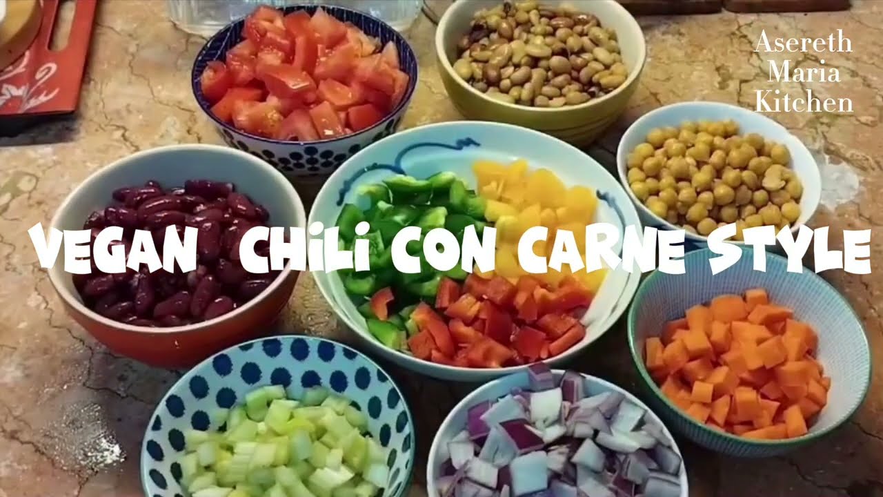 QUICK & EASY VEGETARIAN CHILI CON CARNE | DELICIOUS NO MEAT CHILI RECIPE | NO ARTIFICIAL MEAT