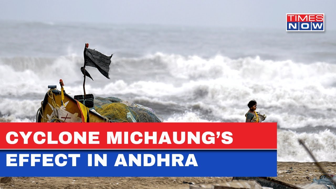 Cyclone Michaung: Moderate Rainfall With Gusty Winds Is Being Experienced In Bapatla