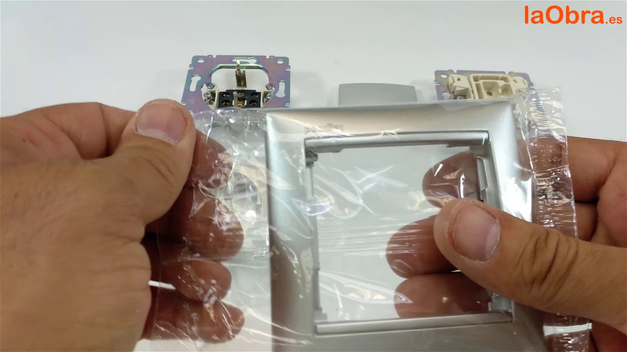 Mecanismos eléctricos Legrand Valena aluminio