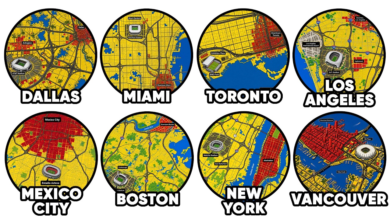 Every 2026 World Cup City RANKED by Urban Design Explained