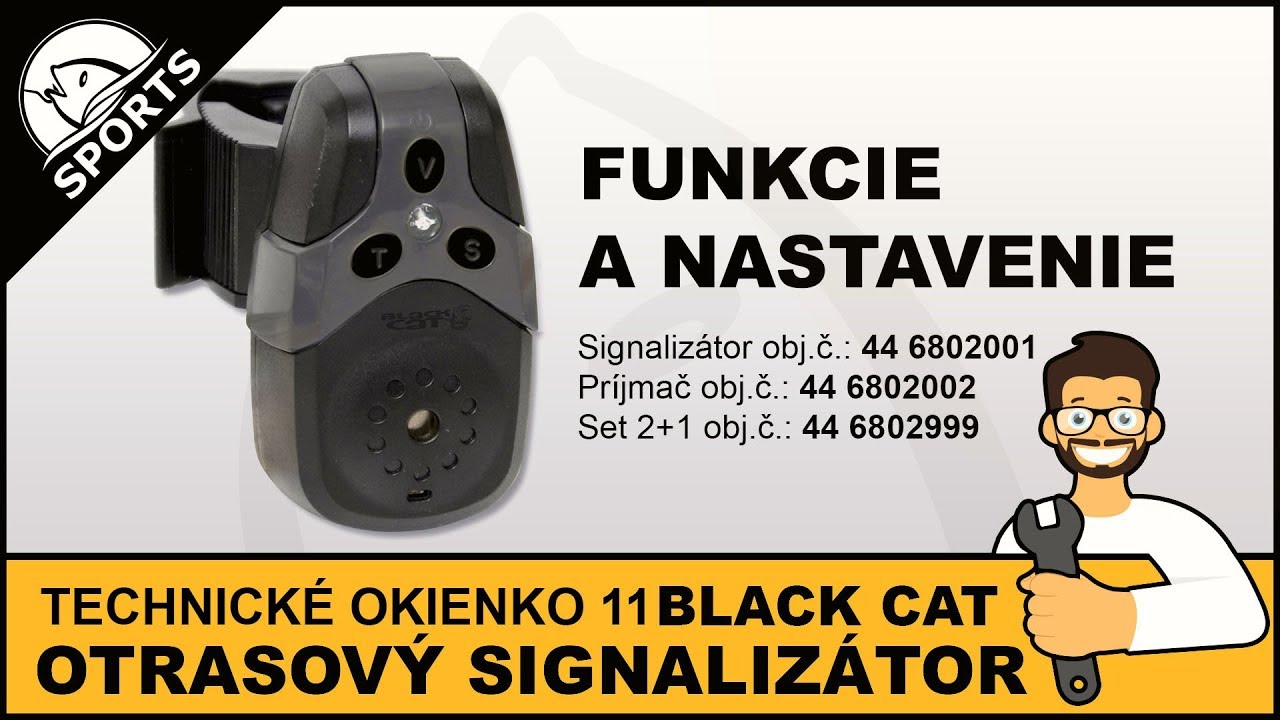 TECHNICKÉ OKIENKO (11): Funkcie a nastavenie otrasového signalizátoru, obj. č. 44 6802999