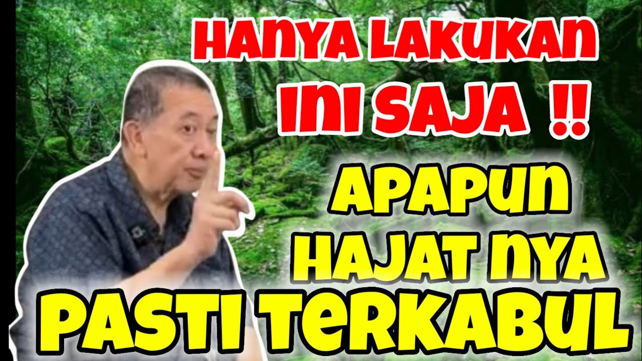 APAPUN HAJAT NYA PASTI TERKABUL