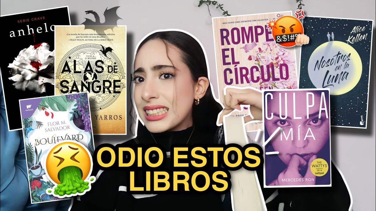 ODIO ESTOS LIBROS FAMOSOS DE BOOKTOK no merecen todo el hype.