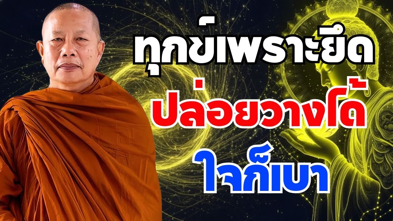 ดับทุกข์ได้ด้วยการปล่อยวาง เพราะทุกข์เกิดจากการยึดติด