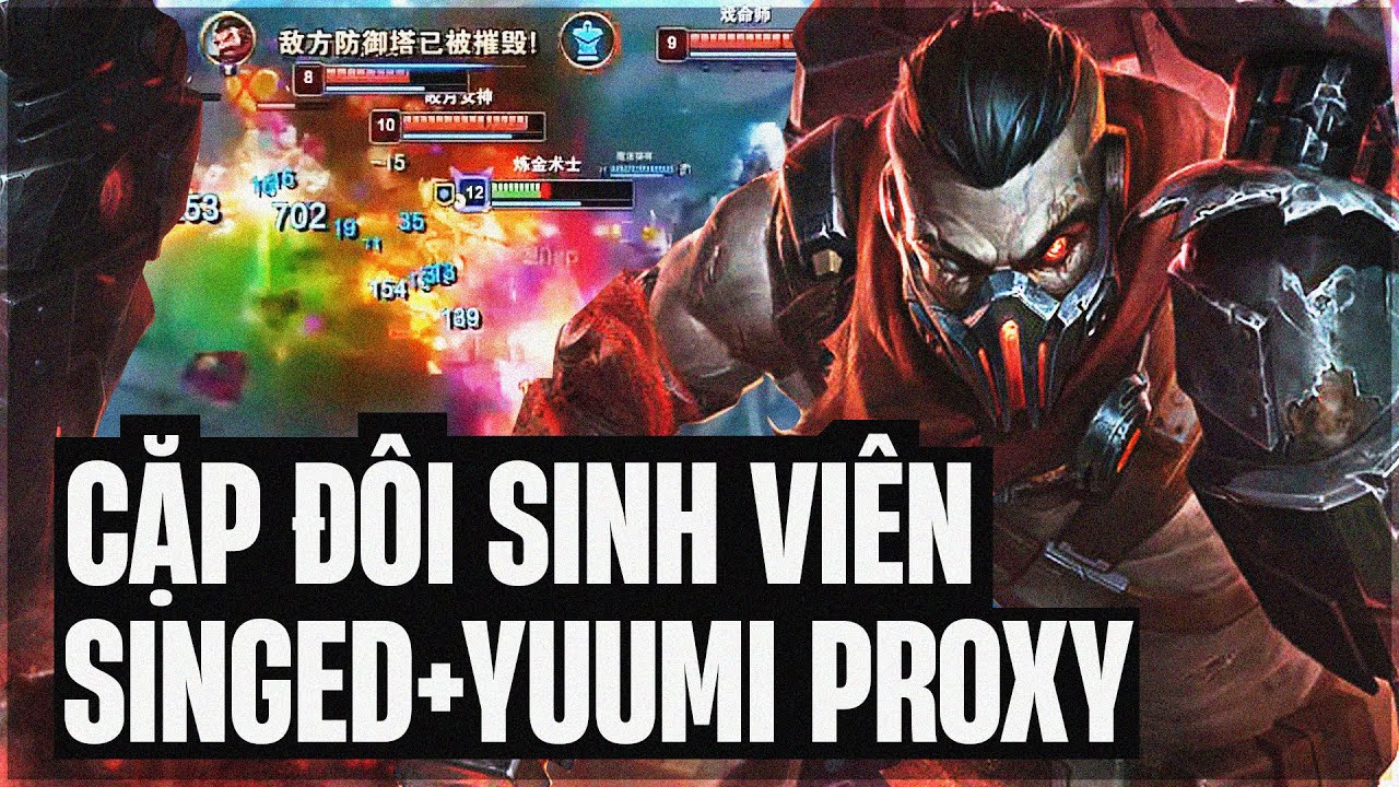 CÁC PHÁP SƯ TRUNG HOA VỚI COMBO SINGED YUUMI PROXY 3 LANE CỰC KHÓ CHỊU