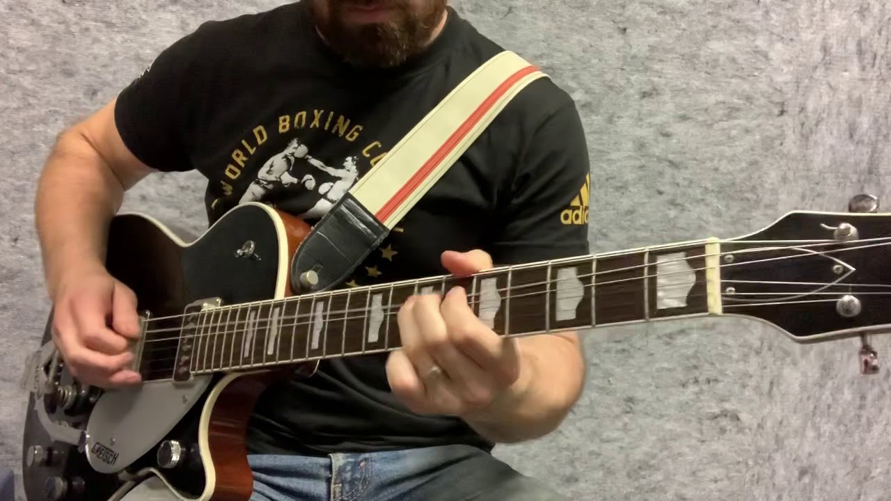 Psychobilly Guitar Solo/Improvising in E minor/G major