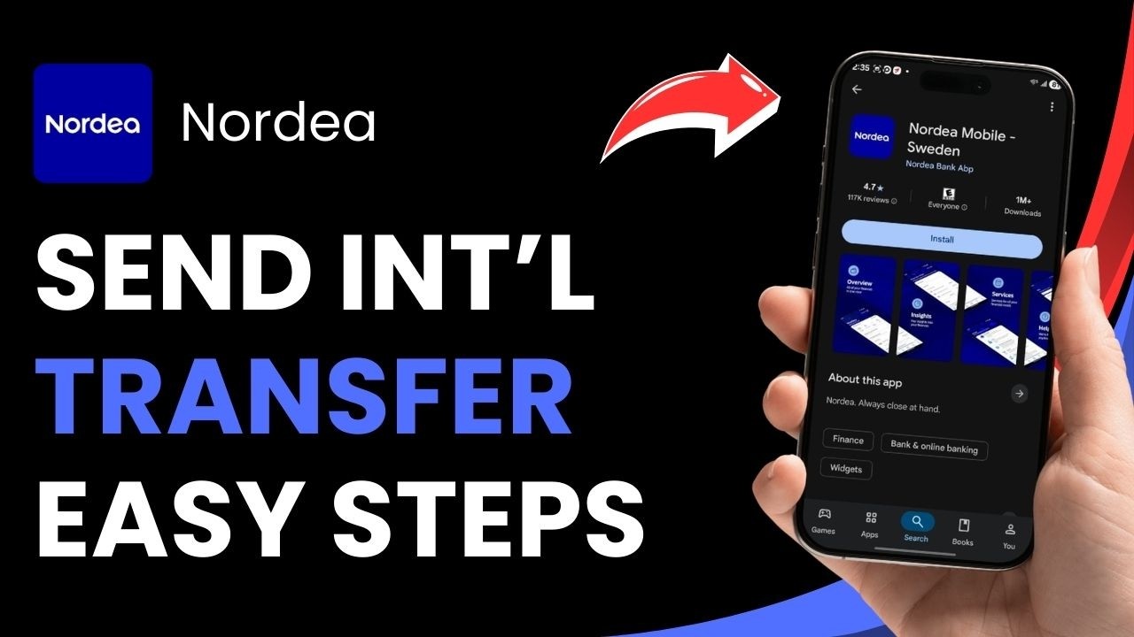 How to Send International Transfer from Nordea