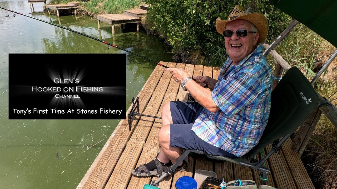 Tony's first time at Stones Fishery
