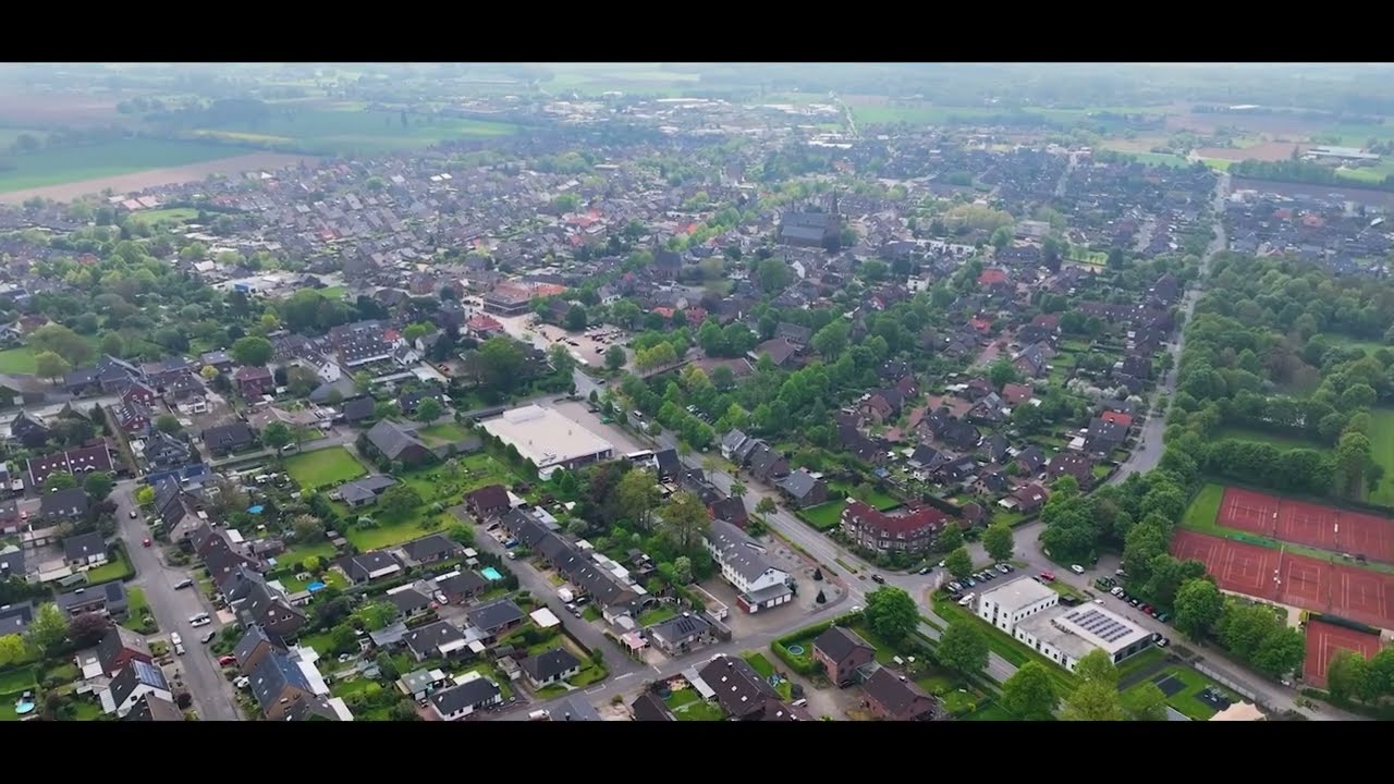 Sonsbeck von Oben