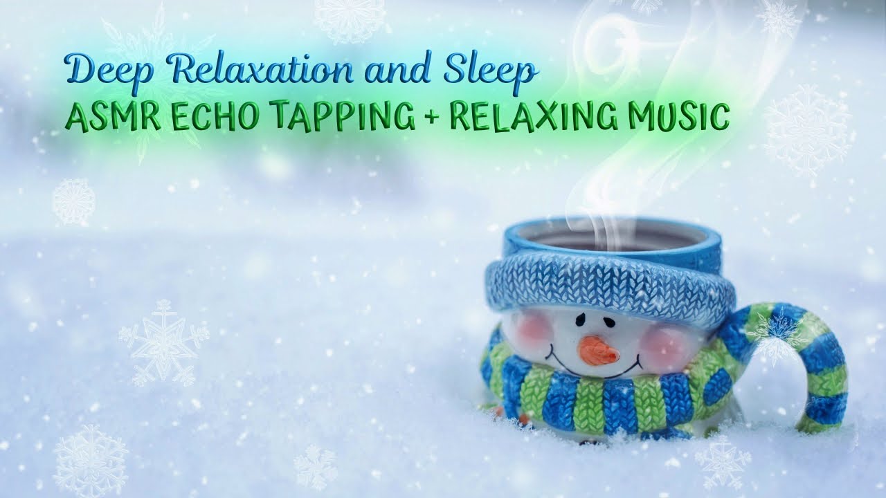 ASMR Echoed Tapping with Layered Background Music | Deepest Relaxation and Sleep