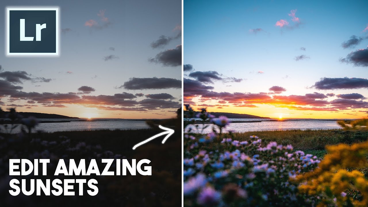 Как редактировать потрясающие фотографии заката в Lightroom