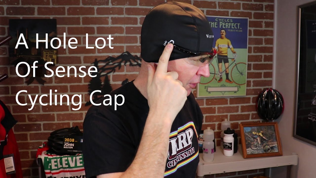 A Hole Lot Of Sense Cycling Cap