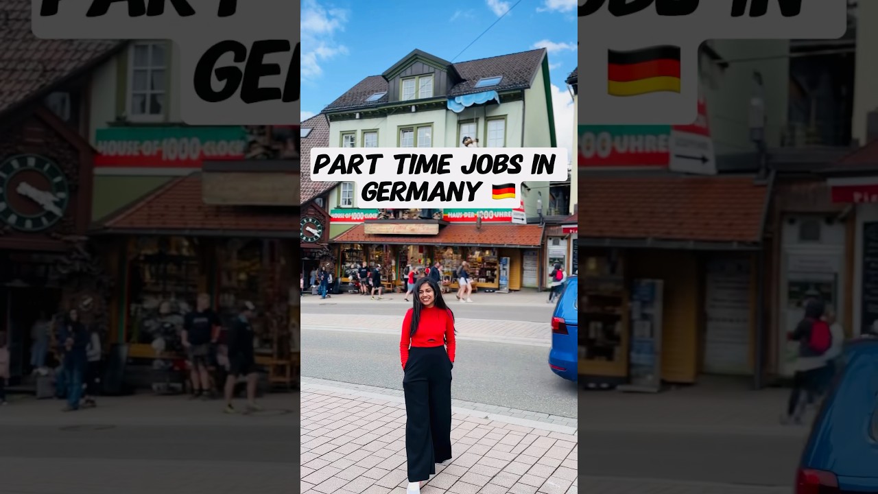 Part Time jobs for students  in Germany 🇩🇪 #trending #study #students #information