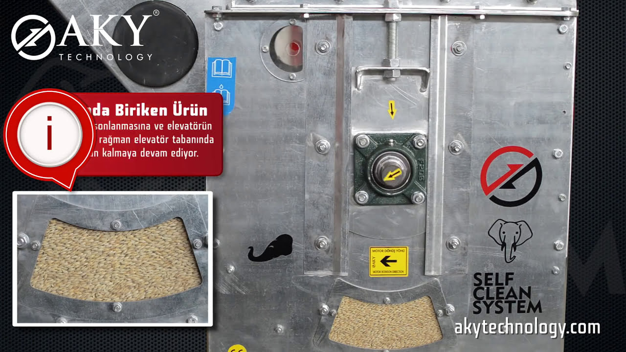 Kendini Temizleyen Elevatör Sistemi - AKY Technology
