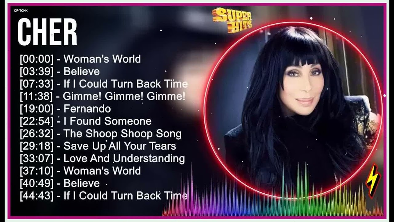 Best Of Cher Songs – 70s 80s 90s Music Greatest Hits – Cher Golden Playlist