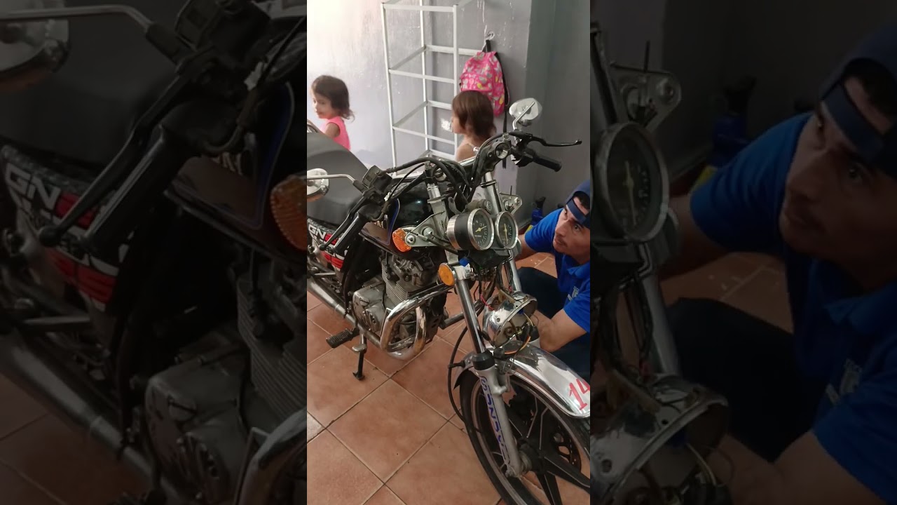 Instalación de tablero Gn 125 Suzuki #Suzuki #mecanicademotos 