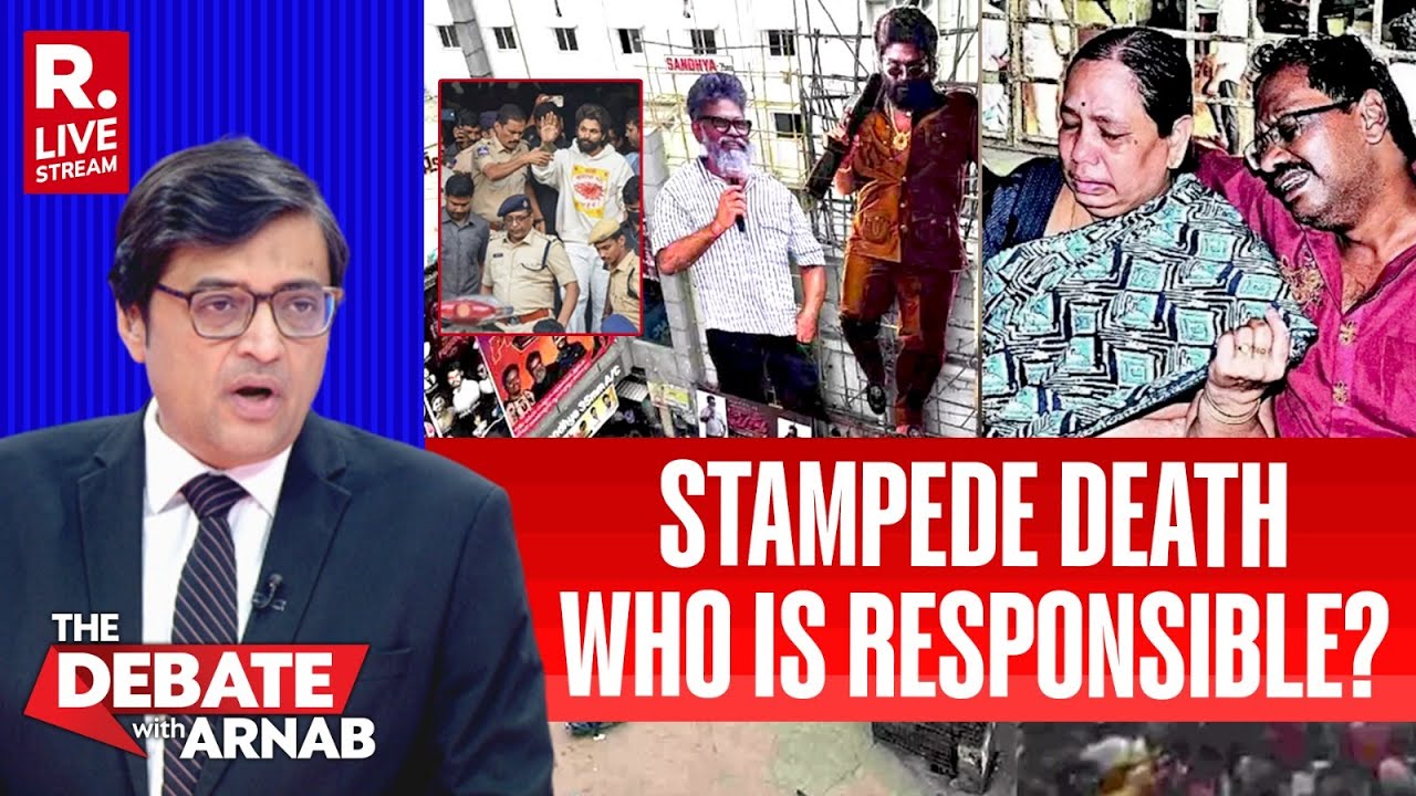 Debate With Arnab: Allu Arjun's Arrest Sparks Political Showdown | #TrendingDebate | Republic TV