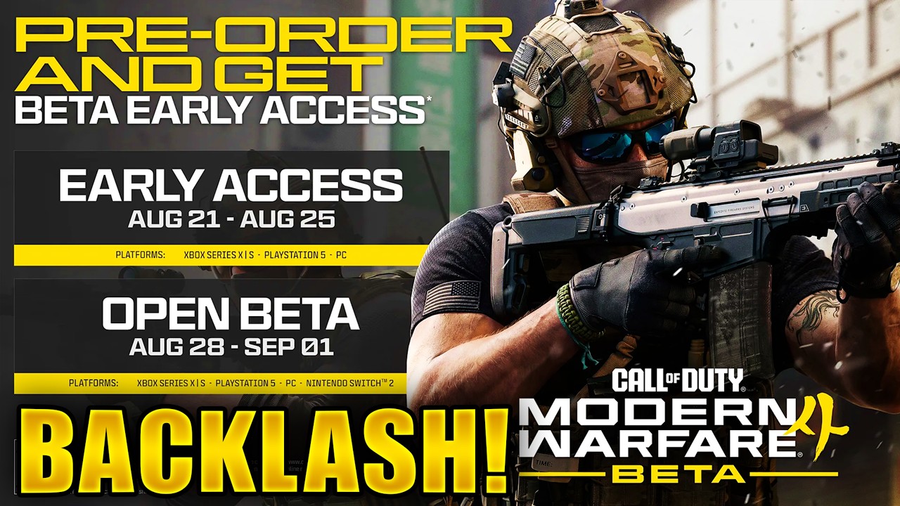 Даты бета-тестирования Modern Warfare 4, негативная реакция, бета на Nintendo Switch и многое дру...