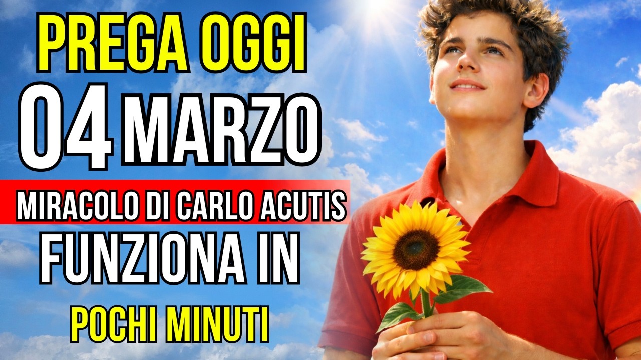 🙏 RICEVI SALUTE E PACE: CARLO ACUTIS INTERCEDE ORA PER CHI SOFFRE IN SILENZIO!