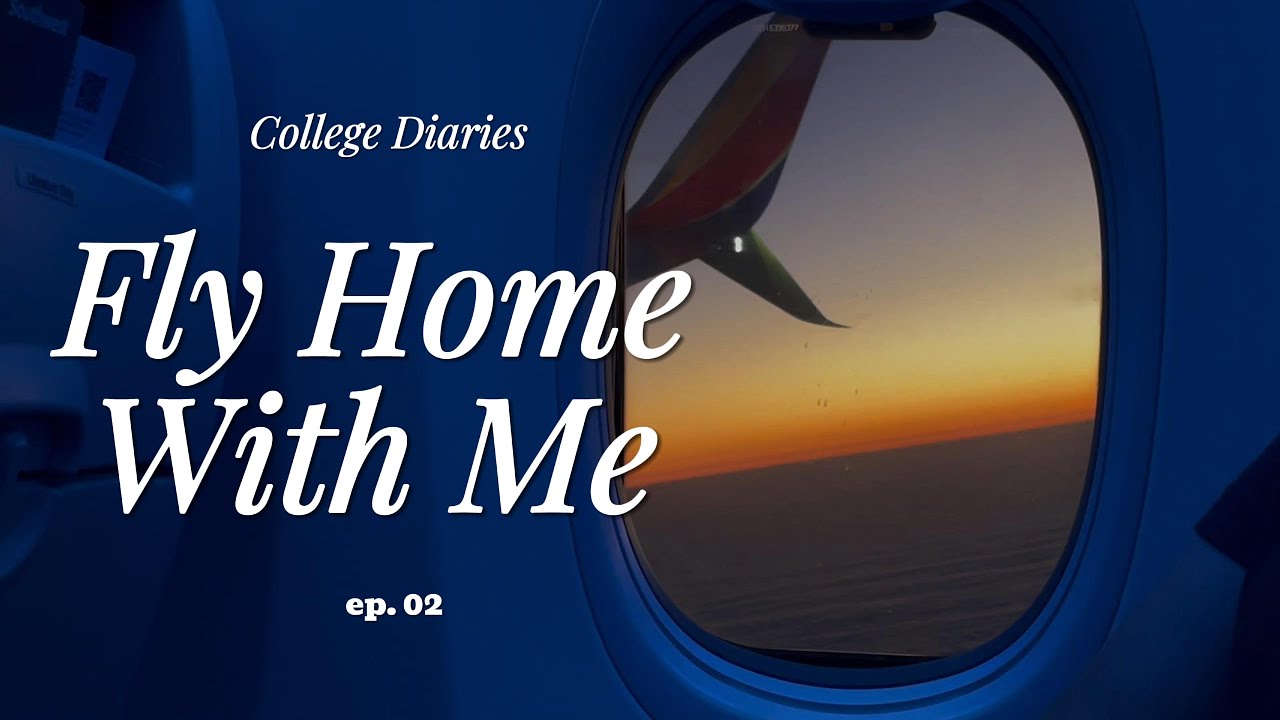 college diaries l moving back home, chaotic packing, flying