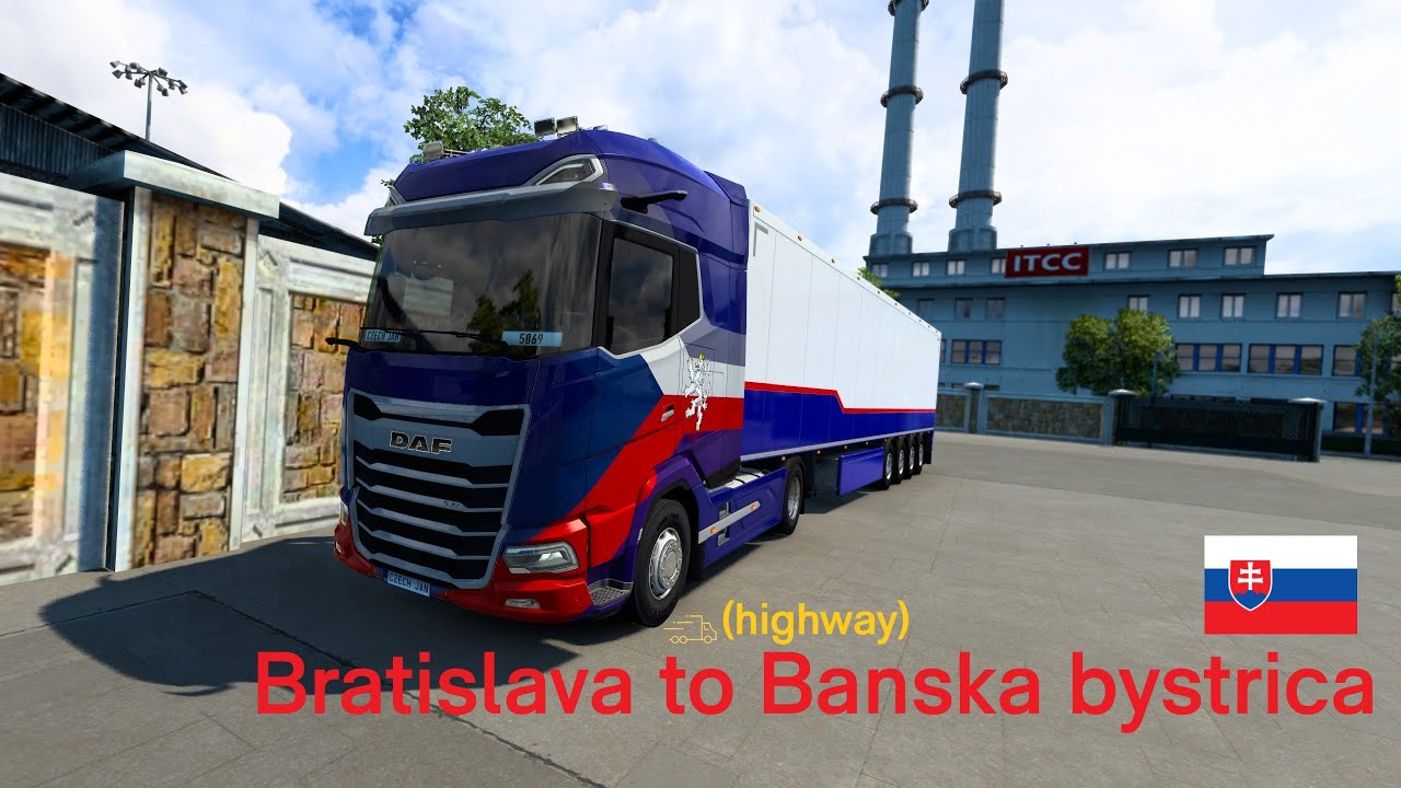 ETS2 | Bratislava to Banska bystrica (SK) - highway