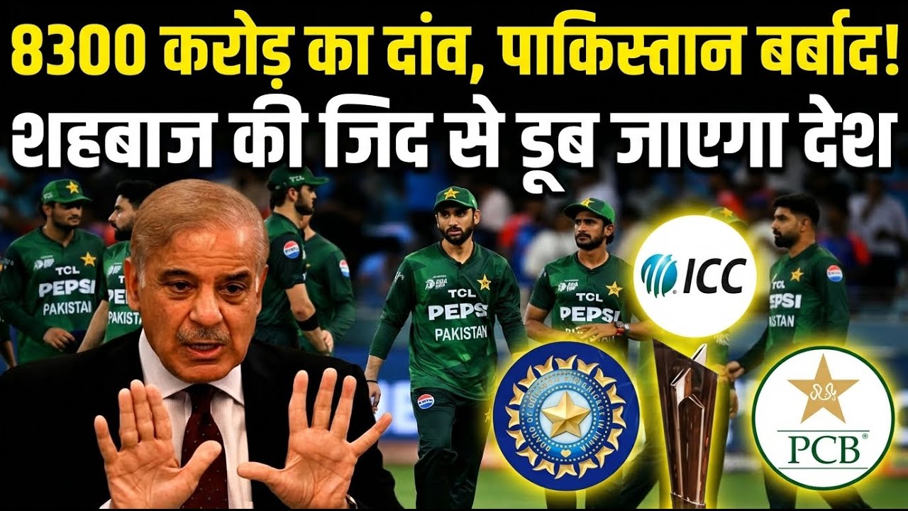 T20 वर्ल्ड मैच के बहिष्कार से बर्बाद हो जाएगा Pakistan, ICC की चेतावनी से Shehbaz  की हालत टाइट