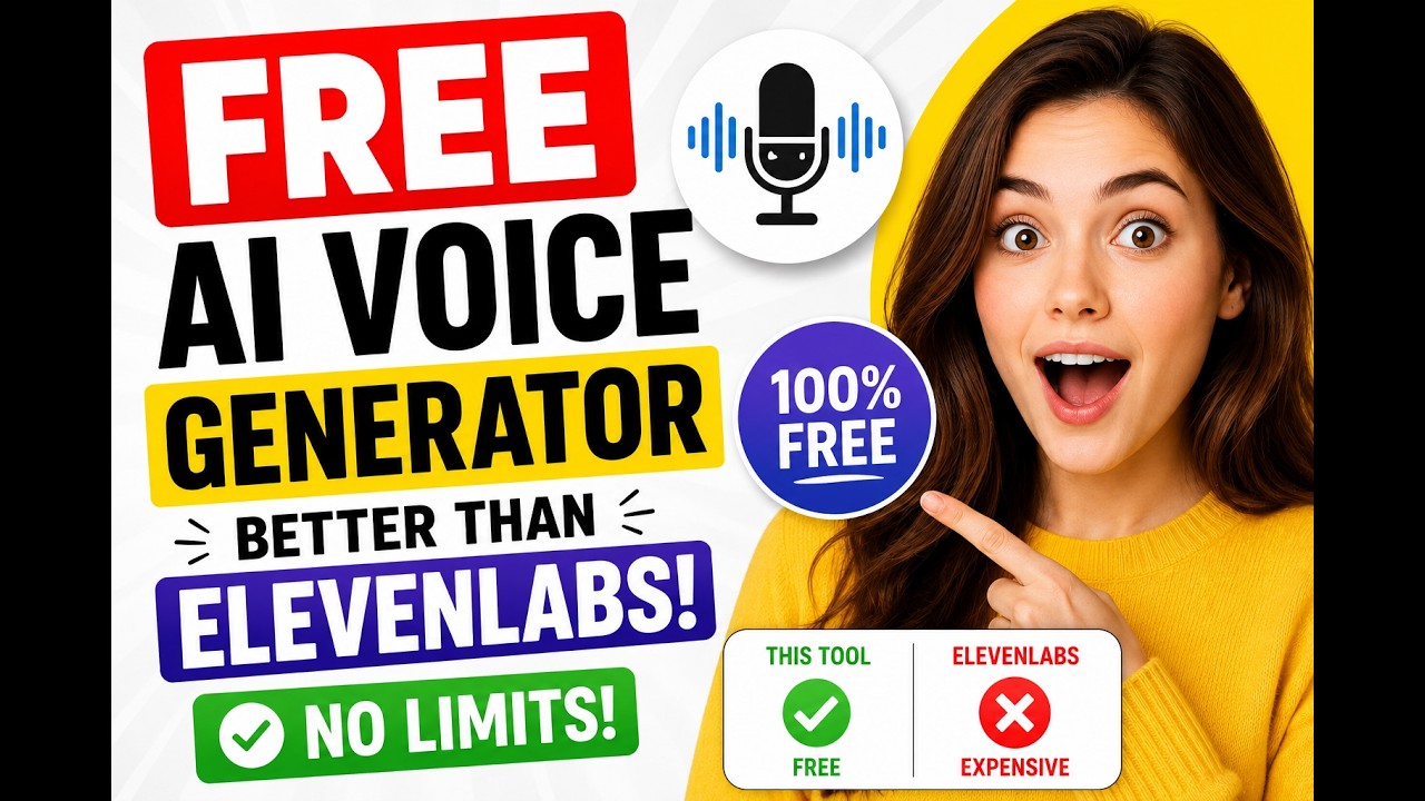 🚀 FREE AI Voice Generator Better Than ElevenLabs &ndash; No Limits! 😱 #elevenlabs #tts #texttospeech