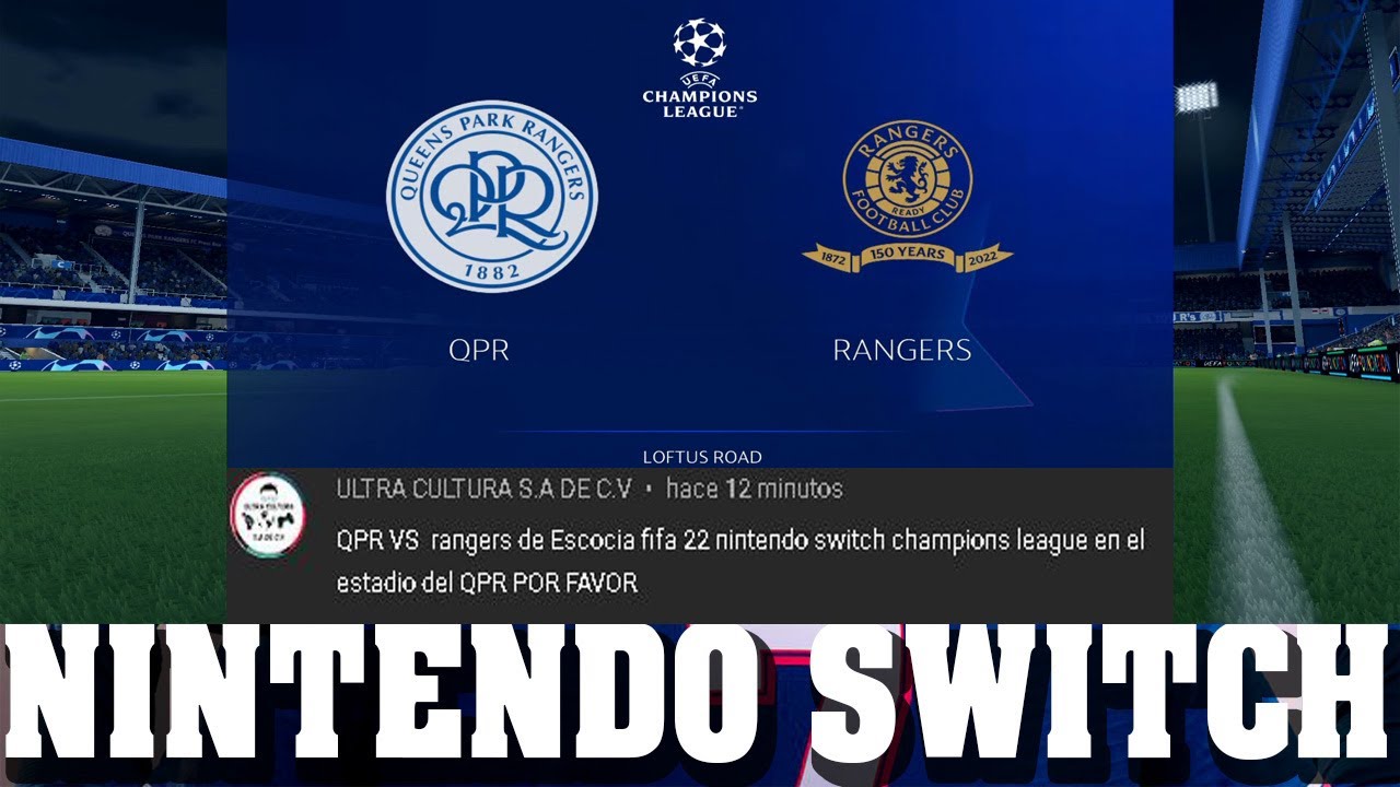 FIFA 22 | QPR - Rangers Champions -FIFA22 -SWITCH -AlanJuegosFUT