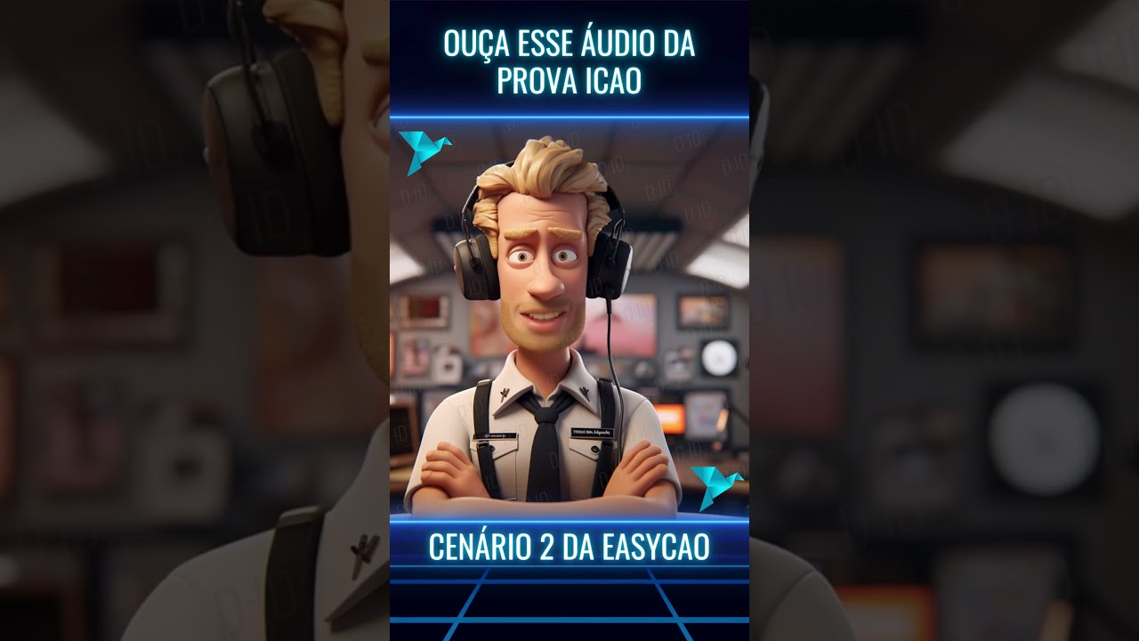 A Prova ICAO possui 5 situa&ccedil;&otilde;es onde voc&ecirc; deve cotejar a instru&ccedil;&atilde;o do ATC!