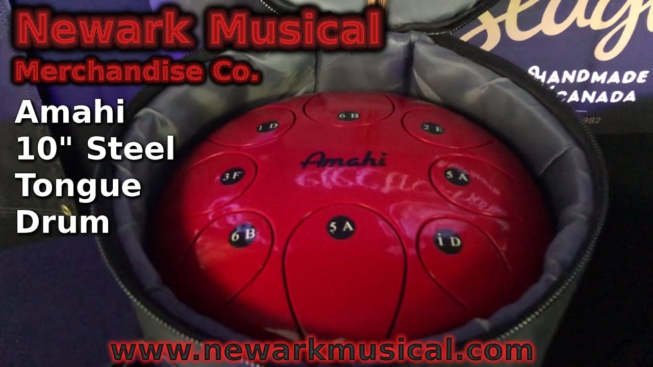 Amahi 10" Steel Tongue Drum